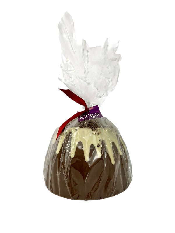 Filled Milk Chocolate Christmas Pudding, 1kg