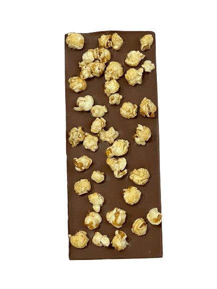 Giant Popcorn Milk Chocolate Tablet Bar 500g