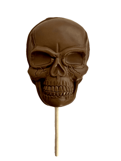 Milk Chocolate Skull Lollipop
